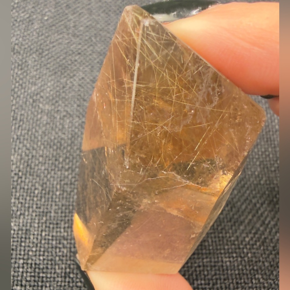 Smoky Rutilated Quartz Free Form - Picture 4 of 9